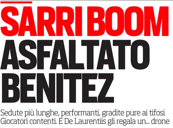 Zdanov è una parodia, i quotidiani napoletani (e non) purtroppo no (stiamo parlando di Napoli, Sarri e l’ossessione Benitez) Zdanov è una parodia, i quotidiani napoletani (e non) purtroppo no (stiamo parlando di Napoli, Sarri e l’ossessione Benitez)