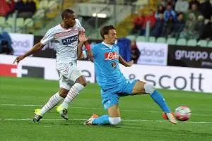 Carpi-Napoli / Chello ca mancajeno foveno cazzimma e ccegna (aggressività) nicessarie pe schiuvà ‘o zzero a zzero item-thumbnail
