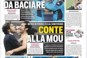“Napoli da baciare”, la prima pagina del Corriere dello Sport item-thumbnail