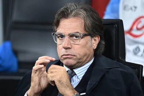 Giuntoli: «Ho visto facce un po’ tese, ma è normale. Non ci poniamo obiettivi, vogliamo sognare» Giuntoli: «Ho visto facce un po’ tese, ma è normale. Non ci poniamo obiettivi, vogliamo sognare»
