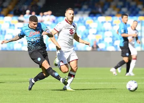 Corsport: a fine partita giocatori del Napoli distrutti dalla fatica Corsport: a fine partita giocatori del Napoli distrutti dalla fatica