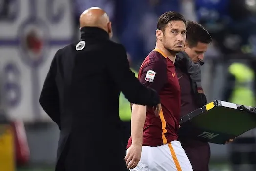 Sabatini: «Tra Spalletti e Totti non c’è stato un litigio, ma una lenta e silenziosa diatriba» Sabatini: «Tra Spalletti e Totti non c’è stato un litigio, ma una lenta e silenziosa diatriba»