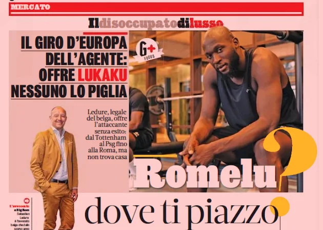 Lukaku, il rancore da ex della Gazzetta che non ha dimenticato: “Nessuno se lo piglia” Lukaku, il rancore da ex della Gazzetta che non ha dimenticato: “Nessuno se lo piglia”